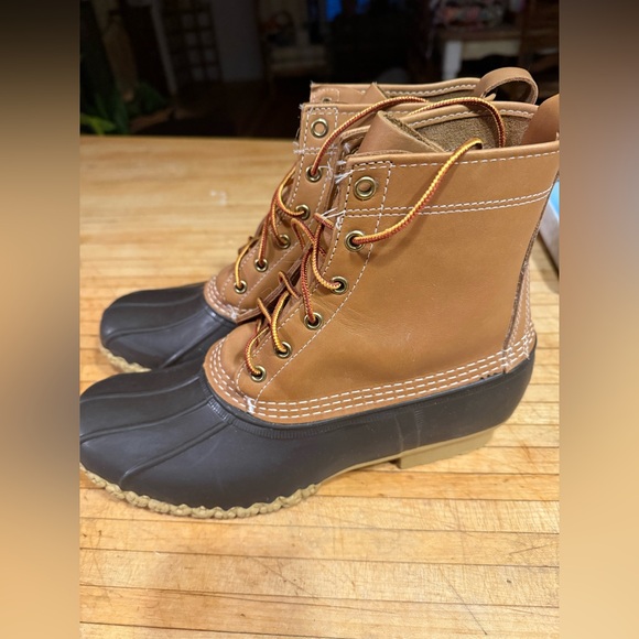 Men's Bean Boots, 8" Size 10 M - Picture 7 of 8